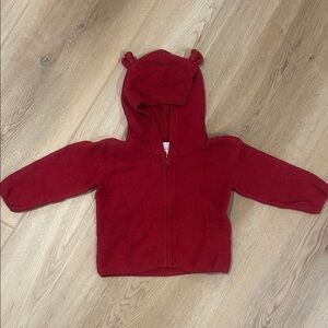 Baby Gap: Red Kids Hooded Sweater